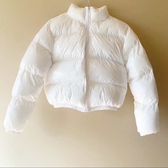 made in china Jackets & Blazers - White bomber jacket